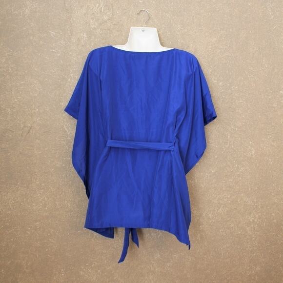 The Limited Flowy Blue Kimono Style Top XS - Picture 2 of 5